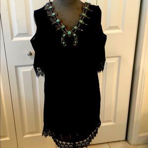 Adorable Cold Shoulder Long Blouse